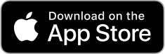 App Store download badge: Apple logo on the left and a text column saying Download on the App Store towards the right.