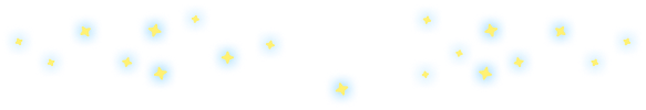 Yellow stars with a slight blueish glow to them arranged in a ramdom order.